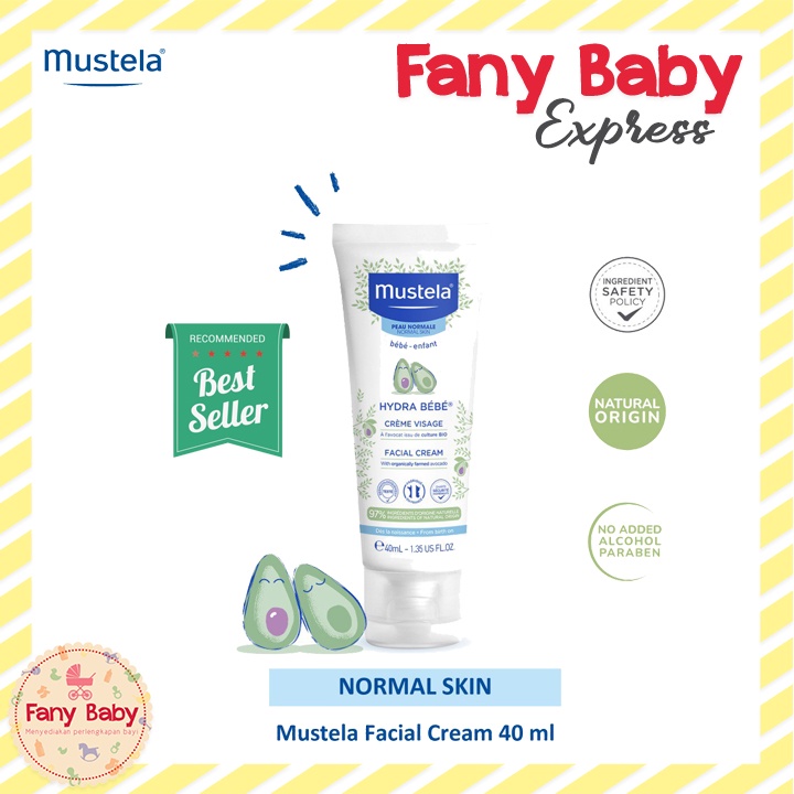 MUSTELA HYDRA BEBE FACIAL CREAM 40ML [BEST SELLER FACE CREAM]