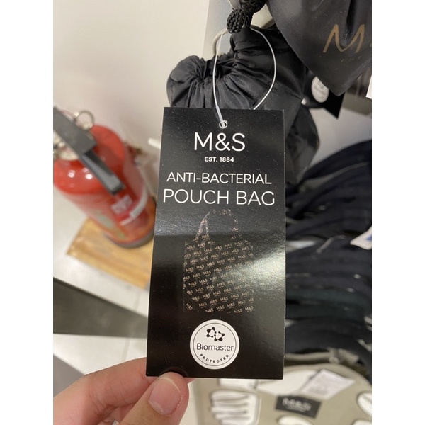 ANTI-BACTERIAL POUCH BAG - MARKS&SPENCER