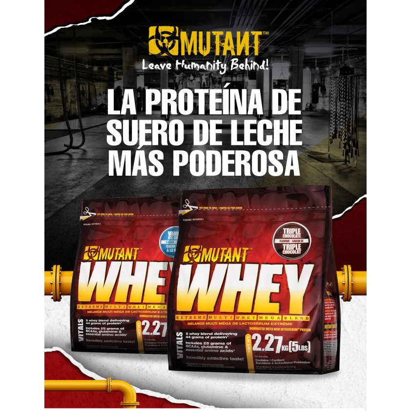 Mutant Whey Protein Eceran Repack 2 Lbs 2lb Shopee Indonesia