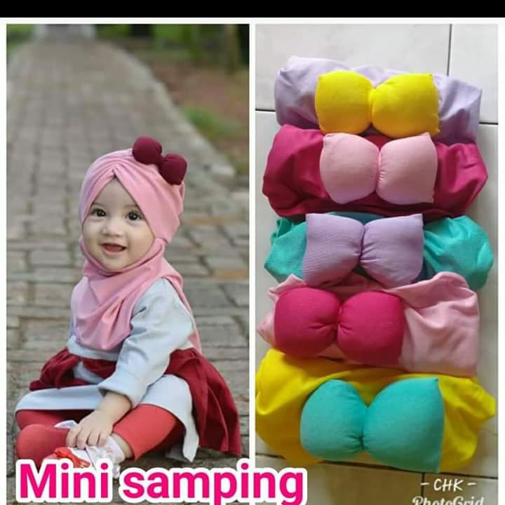 jilbab anak MINI SAMPING kerudung anak perempuan hijab anak BEST SALLER / PUSAT GROSIR CICALENGKA