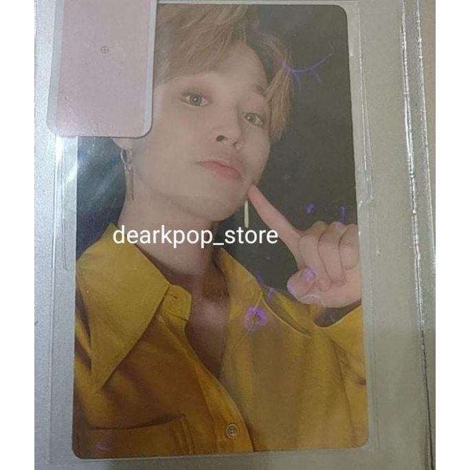 Photocard ld Jimin lucky draw be deluxe Japan FC BTS