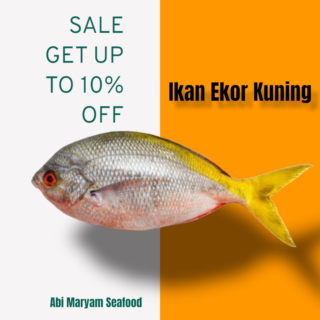 

Ikan Ekor Kuning Fresh Berkualitas 1kg