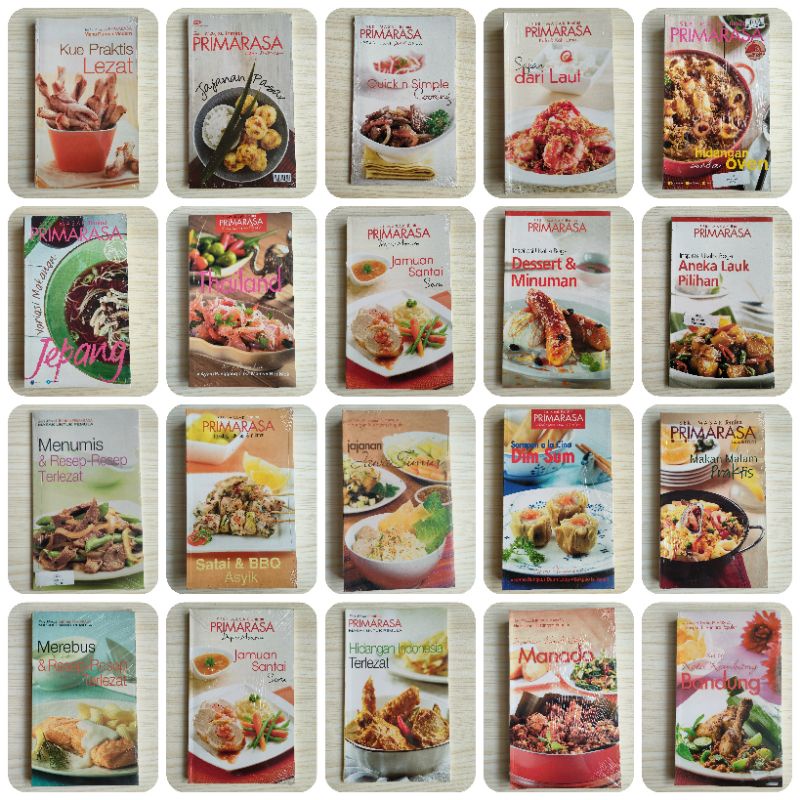 promo resep masakan primarasa original &amp; baru full color