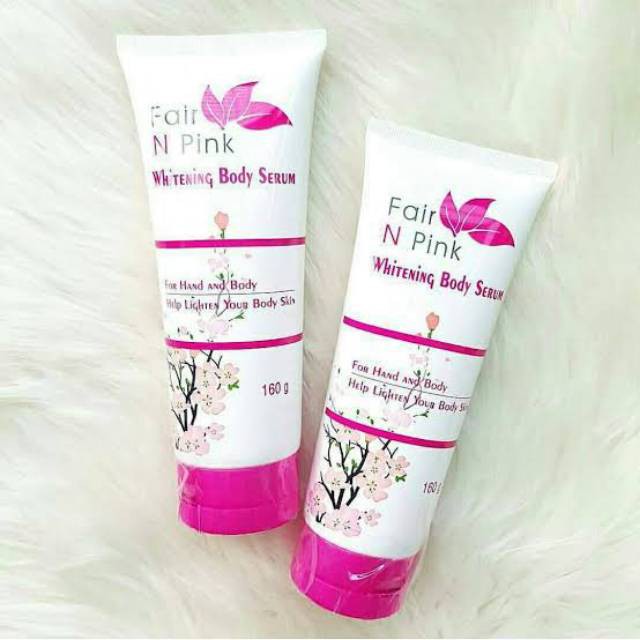 ✨ AKU MURAH ✨Fair n Pink Whitening Body Serum 160ML / Original 100% / BPOM Asli