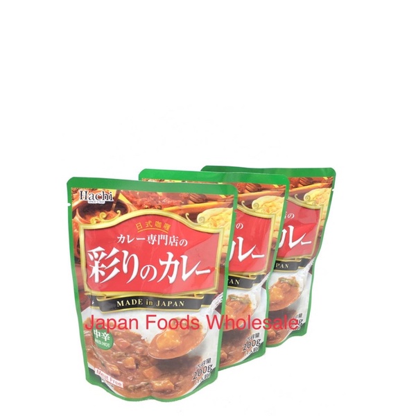 Hachi Irodori Curry Medium Hot 3pc / bumbu impor / bumbu jepang / kari