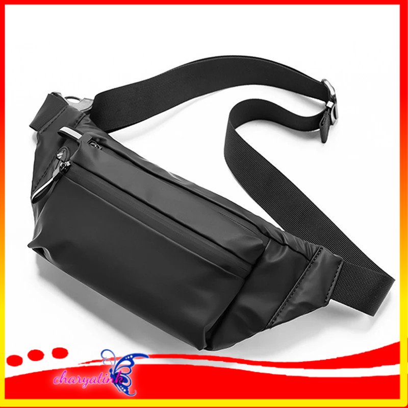 Charyatink - Diskon Tas Selempang Pria Waist Bag Pria Bahan Water Proof Terlaris