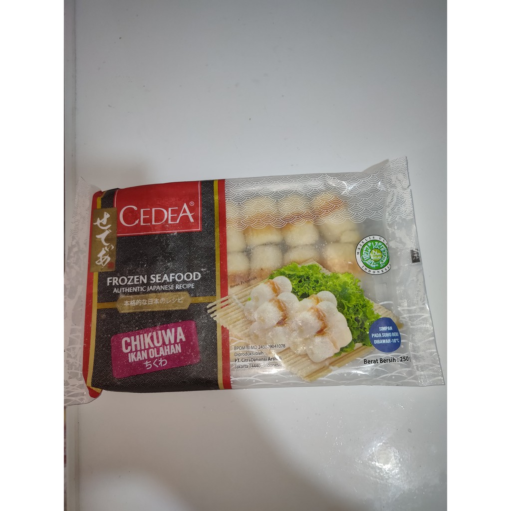 

cedea chikuwa olahan 250 gram frozen food