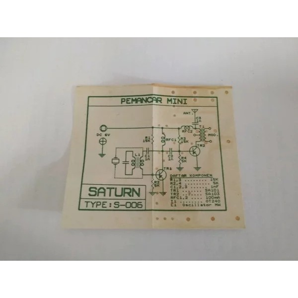 PCB Pemancar Mini S-006