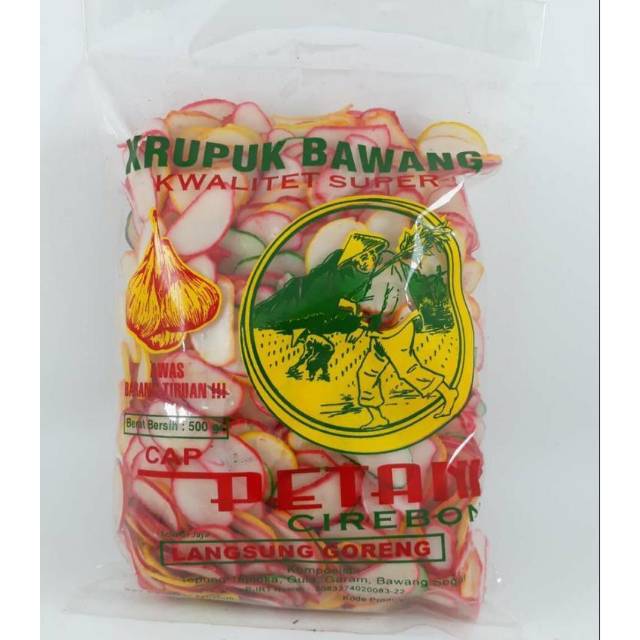 

KERUPUK BAWANG MERAH PUTIH PETANI