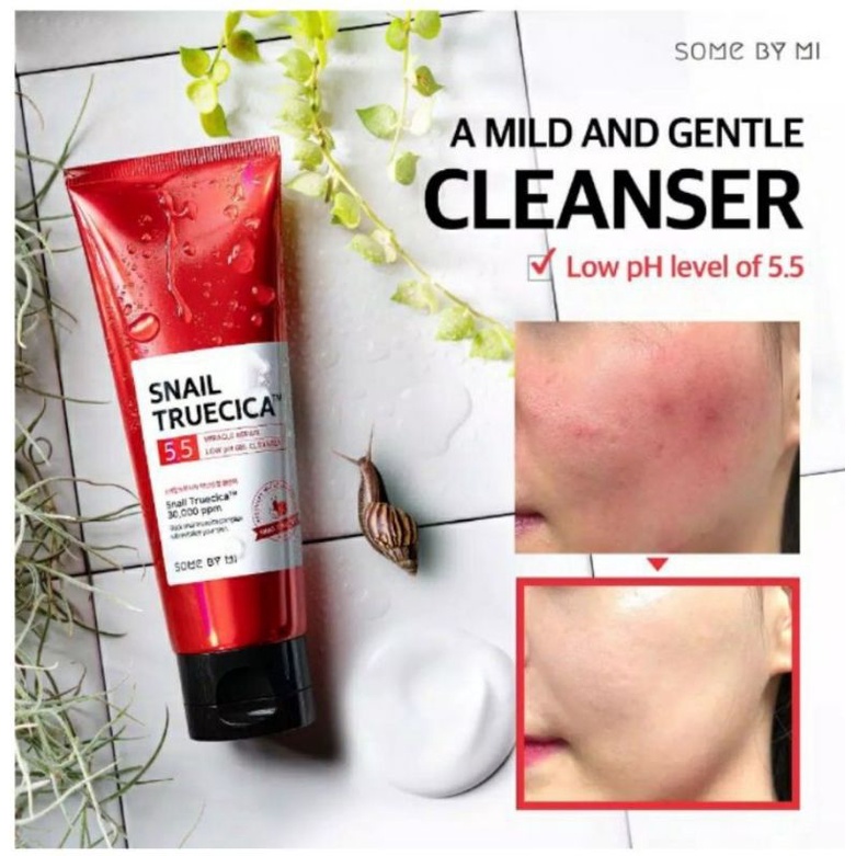 [BPOM] SOMEBYMI Some By Mi Snail Truecica Miracle Repair Low pH Gel Cleanser 100ml