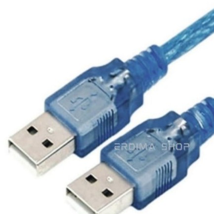 KABEL USB MALE TO USB MALE PANJANG 30 CM