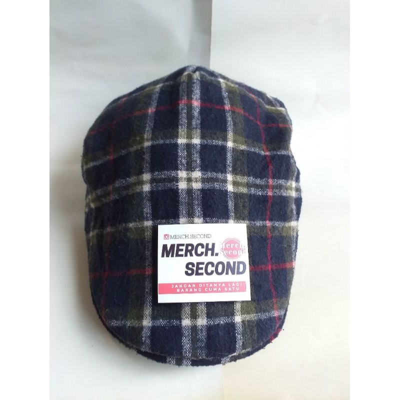 Topi Cap FlatCaps News Boy ( Zara Man ) PL Preloved Second