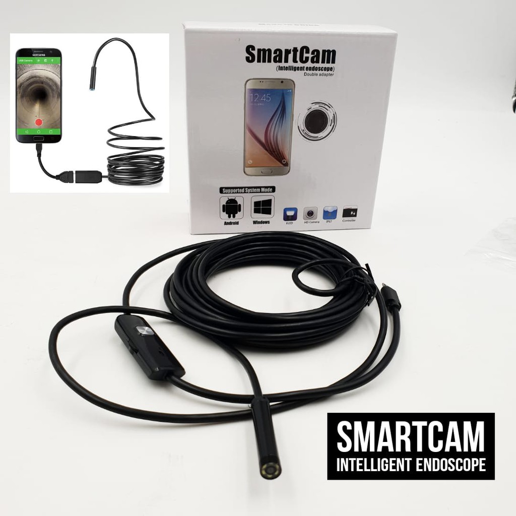 Camera Endoscope/ SmartCam Inteligent Endoscope/ Android Endoscope / Kamera Mini Smartcam