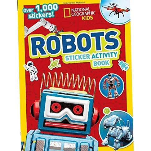 NatGeo Kids: Robots Sticker Activity Book (9781426331800) | Shopee ...