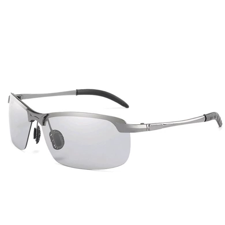 Kaca Mata Photochromic Kaca Mata Polarized kode 0109 silver