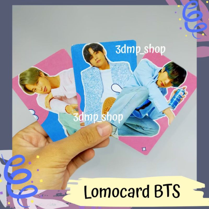 [25 Lembar] Lomocard lomo photo card bts photocard rapmonster taehyung jungkook jimin suga jin jhope