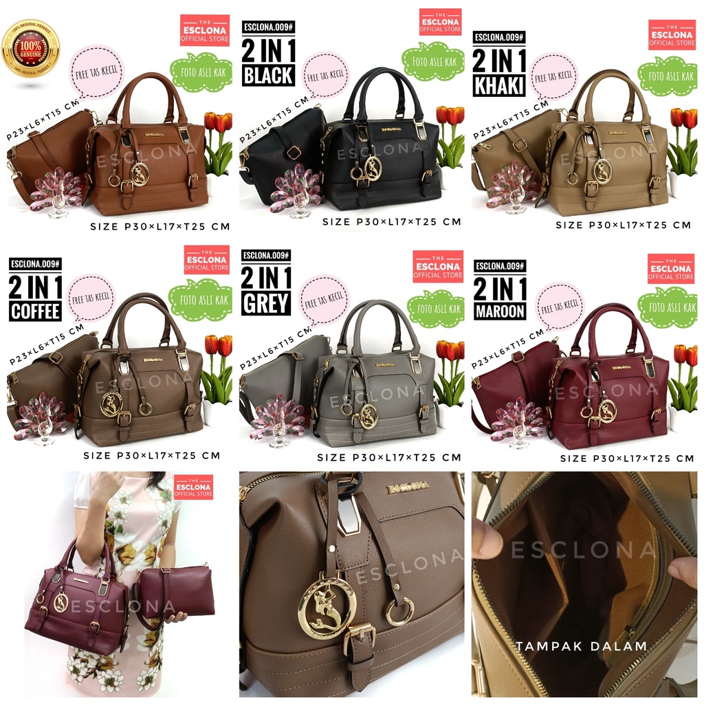 Tas Wanita Import Batam Bag Selempang Cewek Branded 009 Cantik Grosir Fashion Murah Handbag Original Besar Kantor Kerja Kuliah Premium Super Populer Terbaru Terlaris Hobo Ibu Emak Dewasa Santai Berpergian