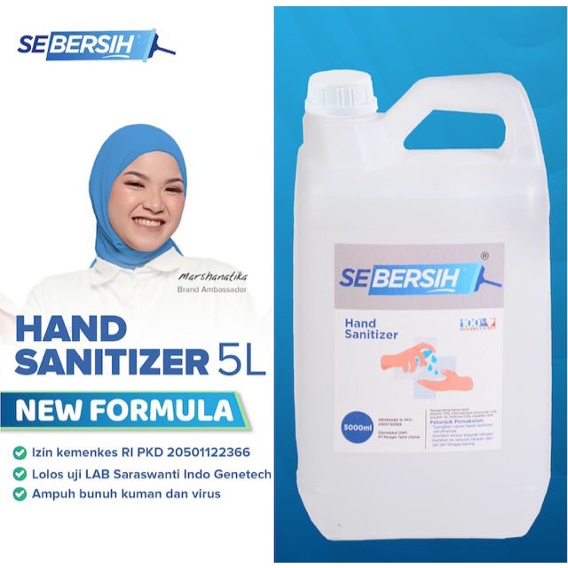 Hand Sanitizer SEBERSIH 5 Liter Termurah