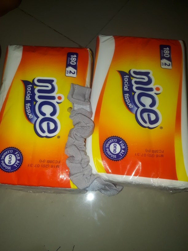 Tisu Wajah Nice 180 Sheet