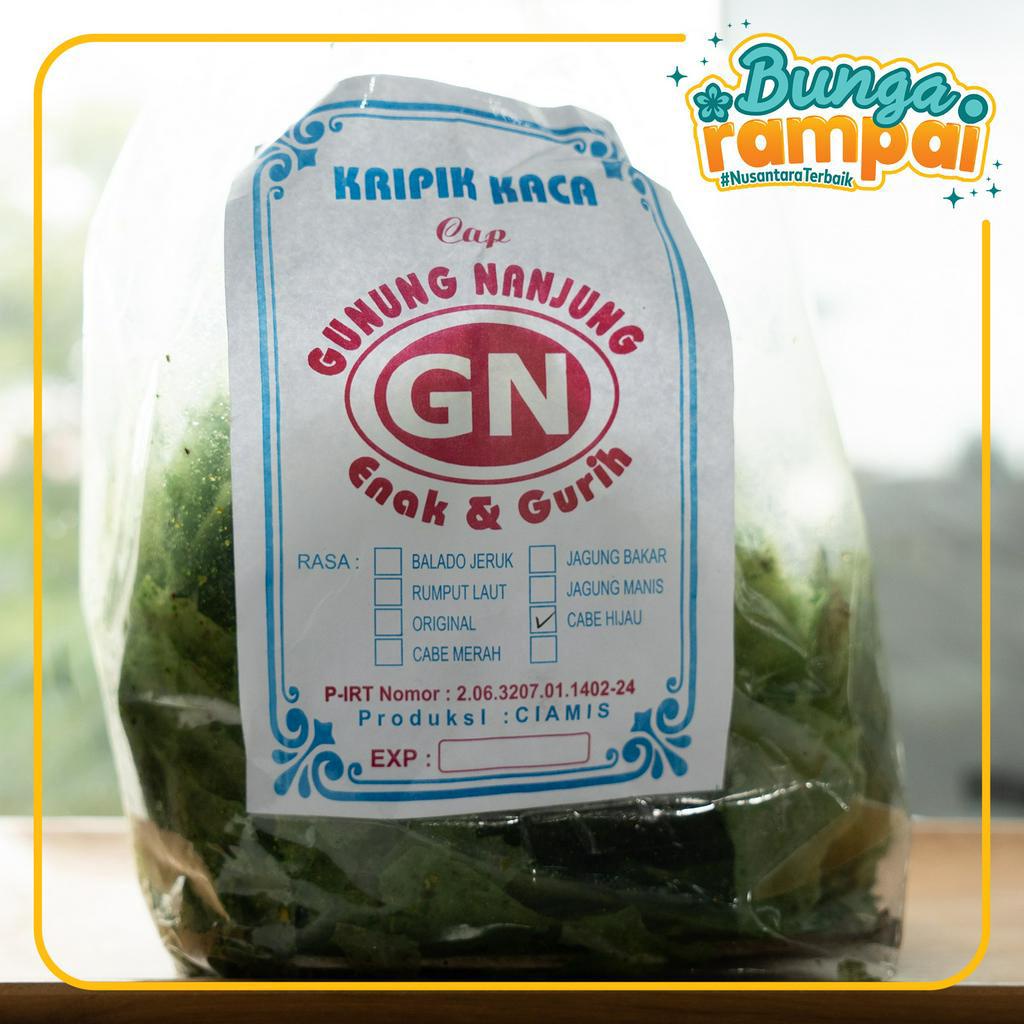 

Keripik Kaca Beladag Balado Ijo