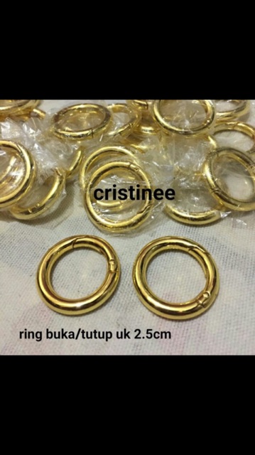 Ring buka tutup 2,5cm (2pcs)