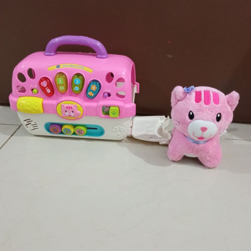vtech cosy kitten carrier preloved