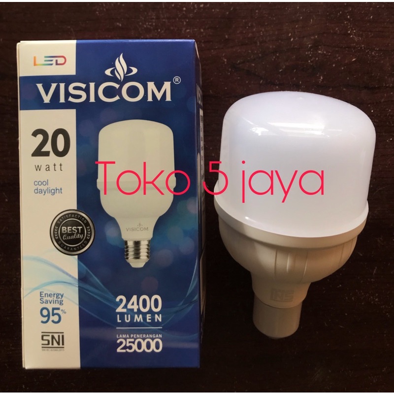lampu led visicom 20 watt / GARANSI 1 TAHUN / lampu kapsul visicom / 20 WATT /  lampu visicom 20 wat