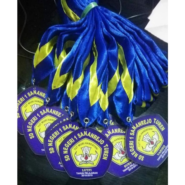 Medali Akrilik Gordon Wisuda Sekolah Grosir