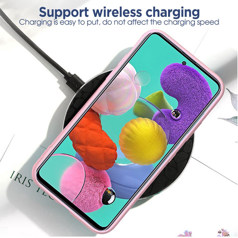 Soft Case Samsung Galaxy S10 Lite / A91 Slim Matte Sandstone &amp; Liquid Silikon Slim Skin Candy Macaron Bludru