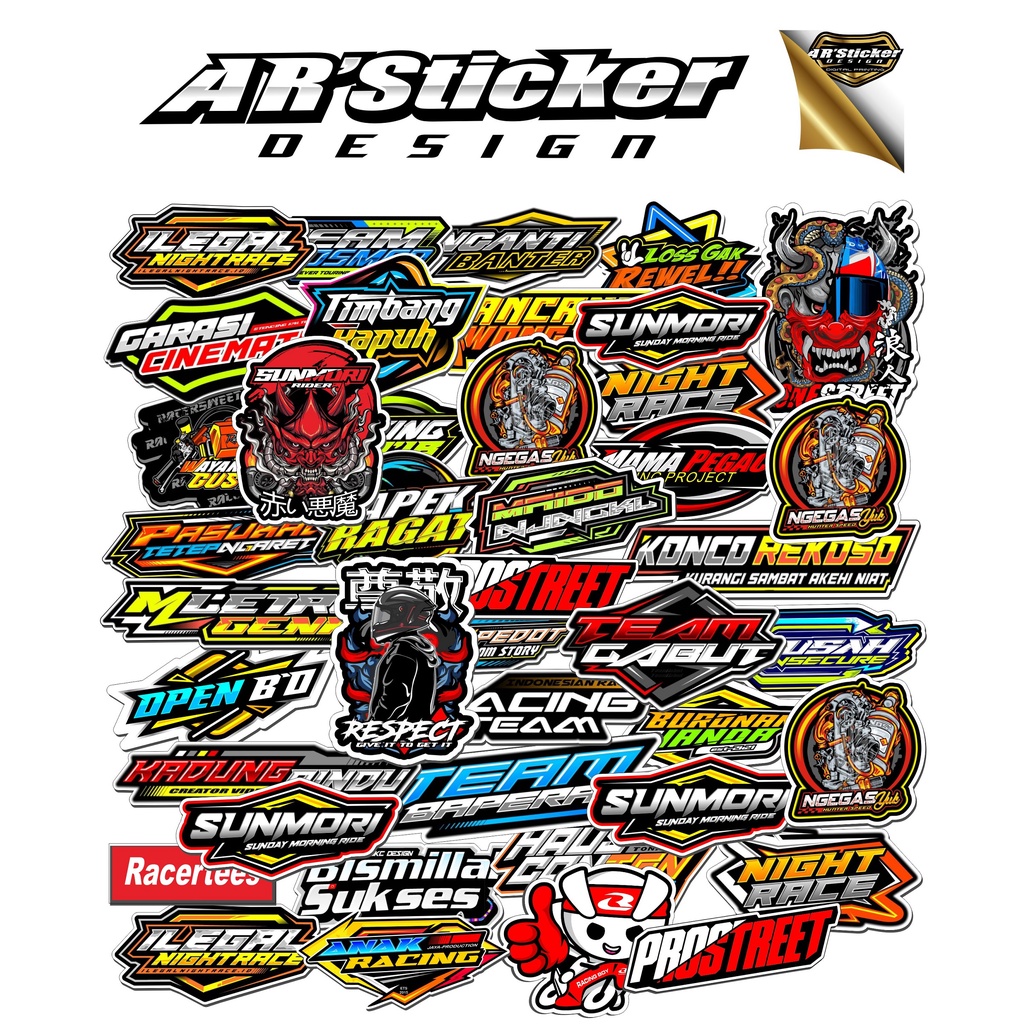 

AR STIKER SUNMORI - Sticker Pack 1Set Isi Banyak Setiker Sunmori Untuk Case Hp Tumbler dll Anti Air