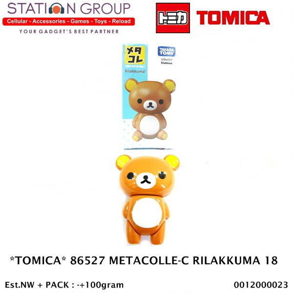 TOMICA 86527 METACOLLE-C RILAKKUMA 18
