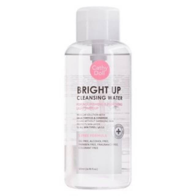 CATHY DOLL Bright Up Cleansing Water Nourishing Thailand / Nongchat / Pembersih Wajah / Cosmetic