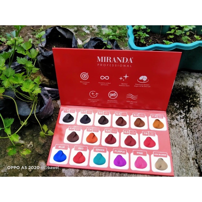 Matrix buku cat katalog warna socolor Wonderlight wonder brown cult Color Chart Origin