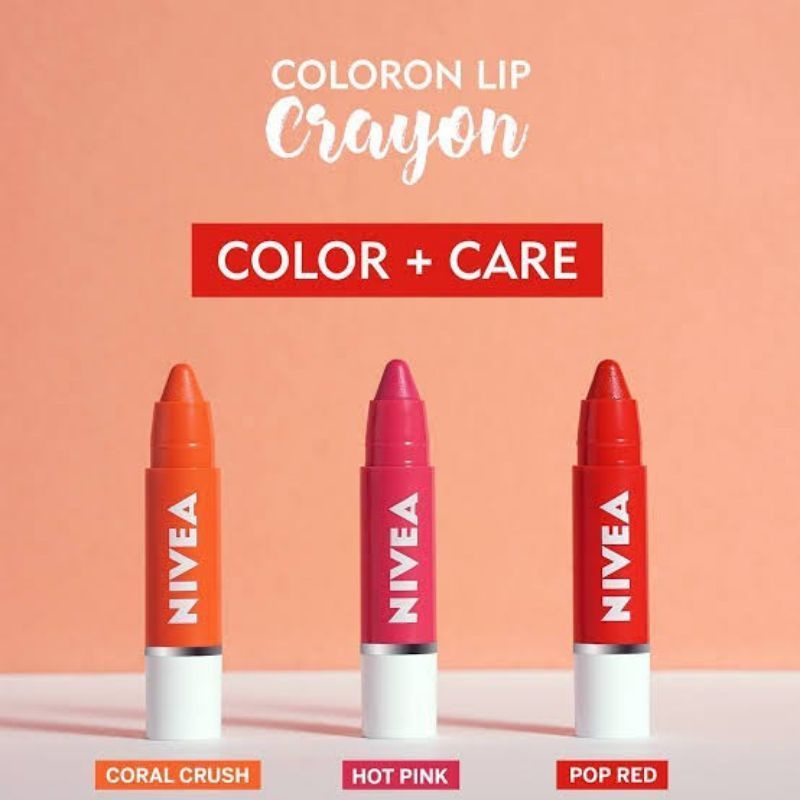 NIVEA LIP CRAYON - POPPY RED