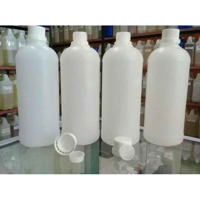 Botol Hdpe / Labor 1 Liter/ Botol Bibit/ Botol Plastik .