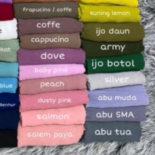 Pashmina Plisket / Pashmina Plisket full lidi