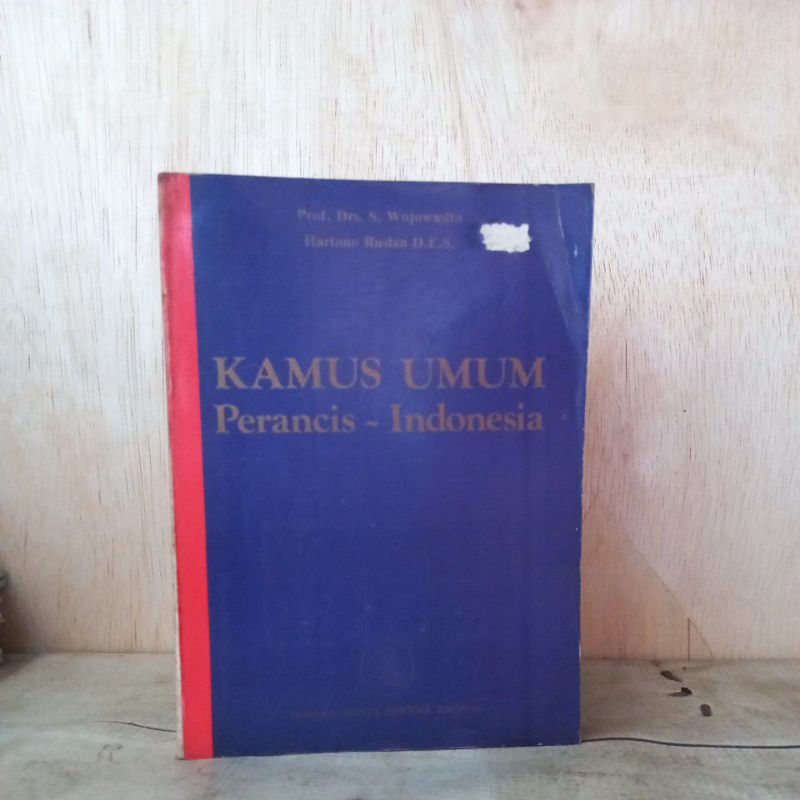 Jual Buku Bahasa Kamus Umum Perancis Indonesia Shopee Indonesia