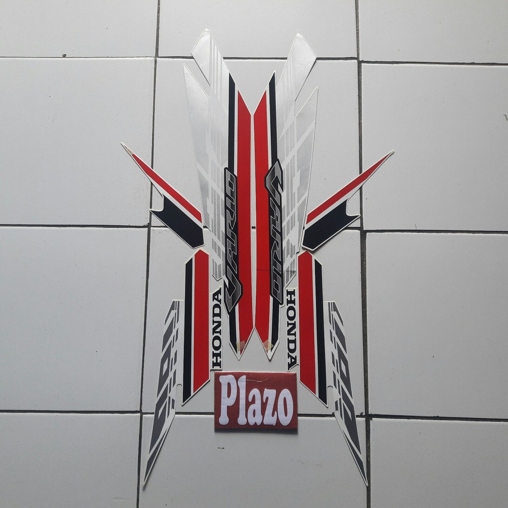 stiker motor vario 125 2017 putih