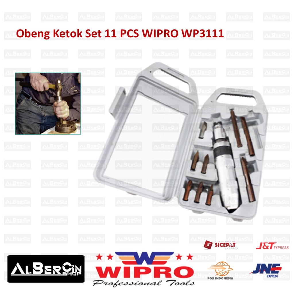 Obeng Ketok Set 11 PCS WIPRO WP 3111 WP3111