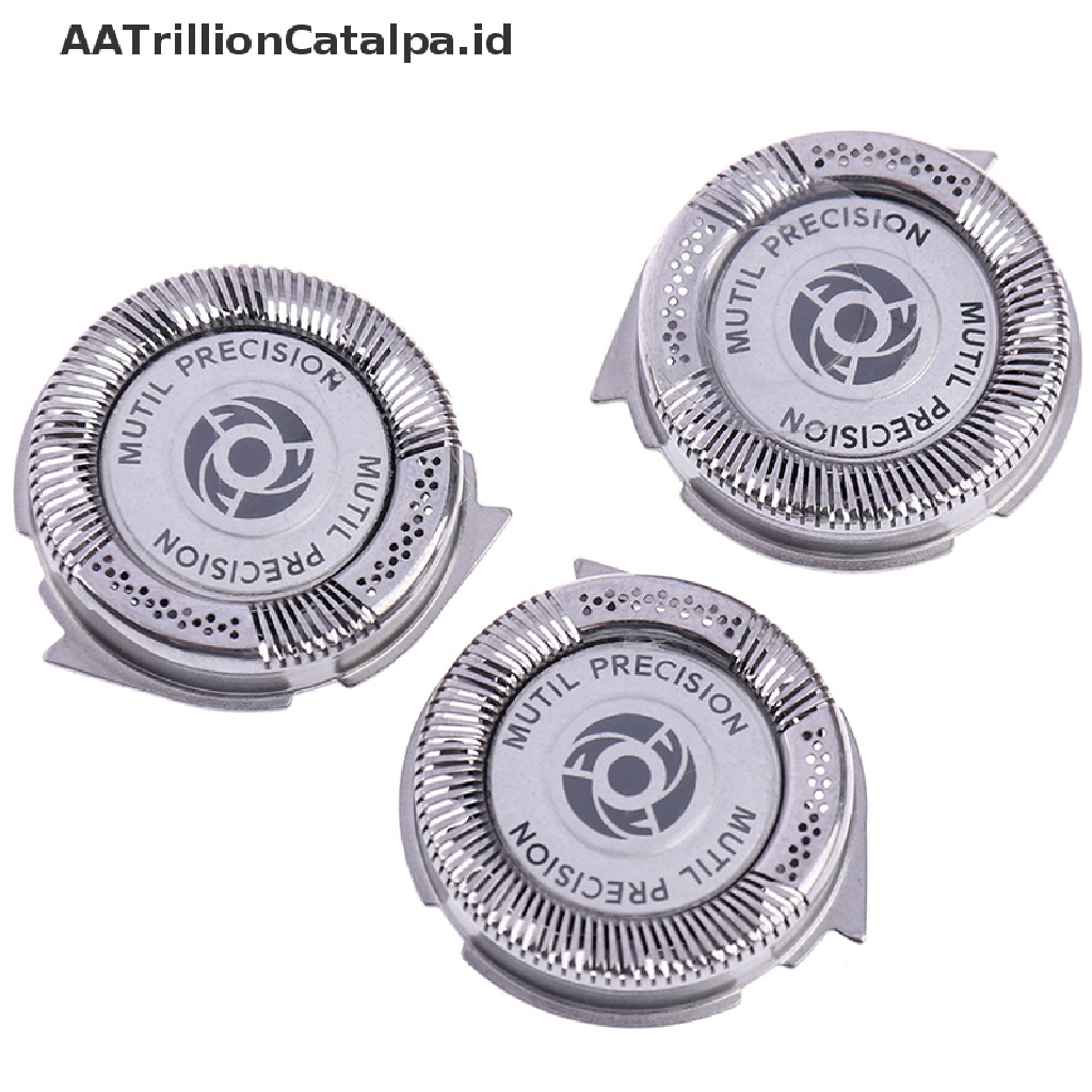 Aatrillioncatalpa 3pcs Kepala Pisau Cukur Pengganti Untuk SH50 HQ8