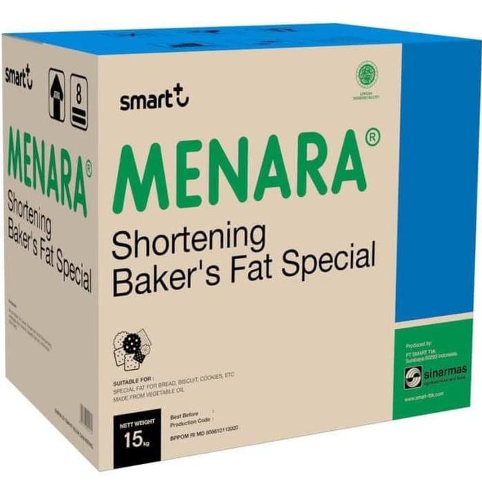 

Menara Shortening bakers fat special 15 kg dus / mentega putih