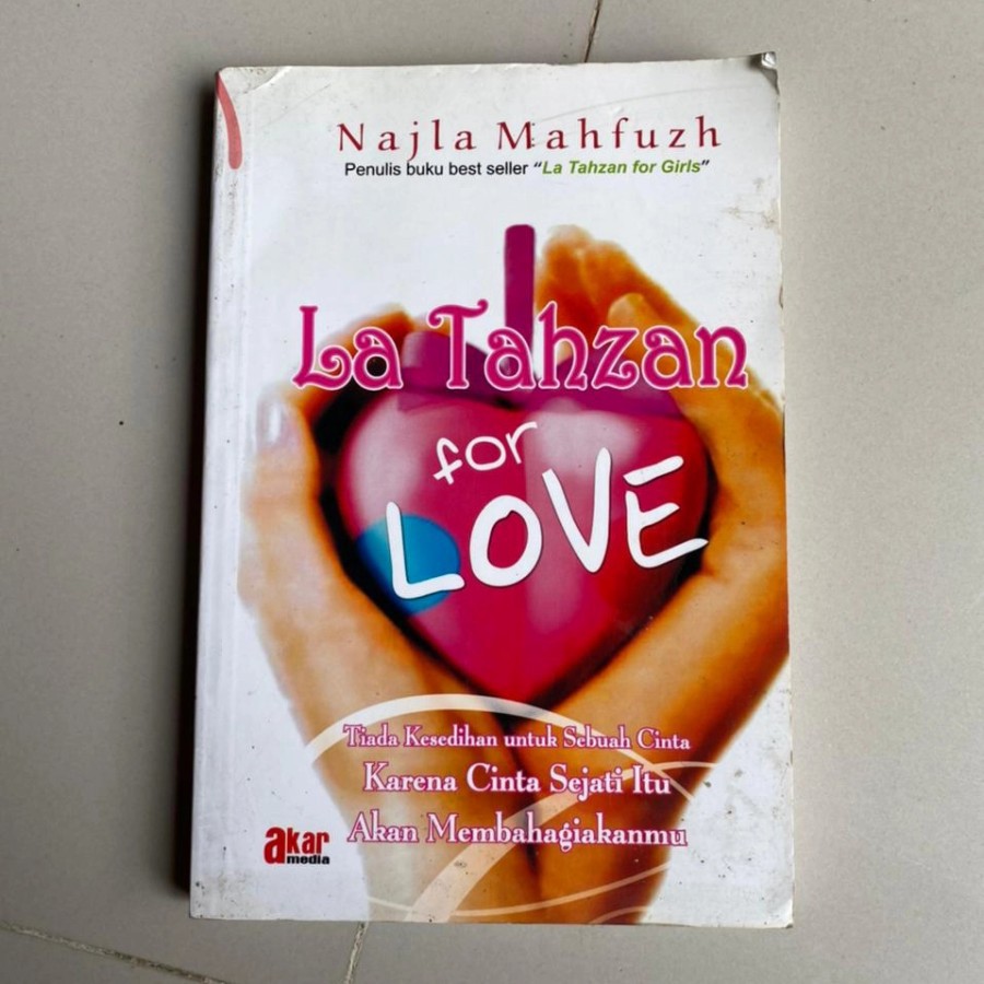 Buku La Tahjan for LOVE Najla Mahfuzh