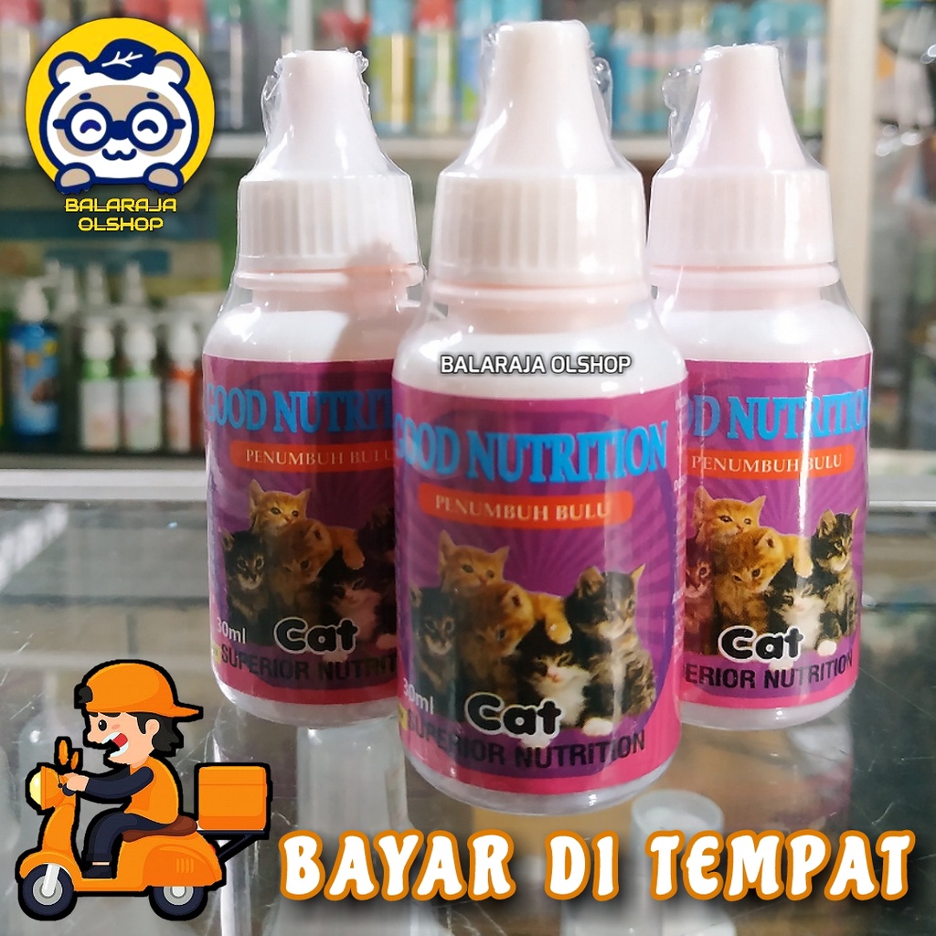 VITAMIN PENUMBUH BULU RONTOK UNTUK KUCING DEWASA DAN KITTEN - GOOD NUTRITION