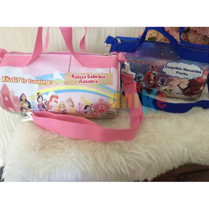 

Sling Tube Bag Tas Souvenir Ulang Tahun Anak Unik Goodie Bag Goody