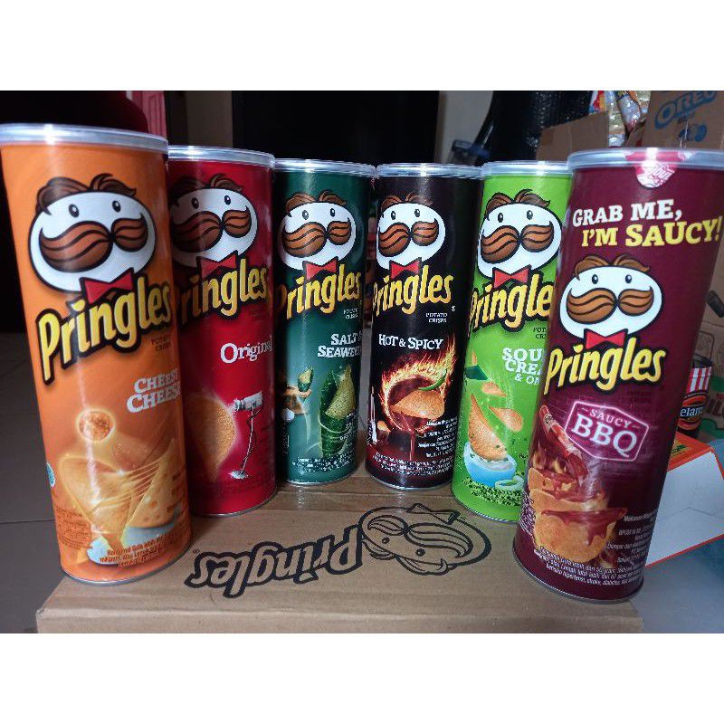 

Termurah!!! Pringles potato chips 107 grm