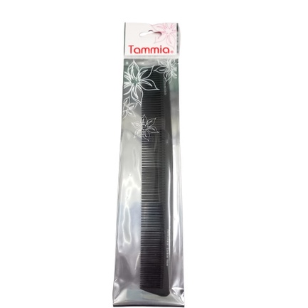 Tammia professional carbon fiber long comb 209 sisir rambut ANANDA_KOSMETIK