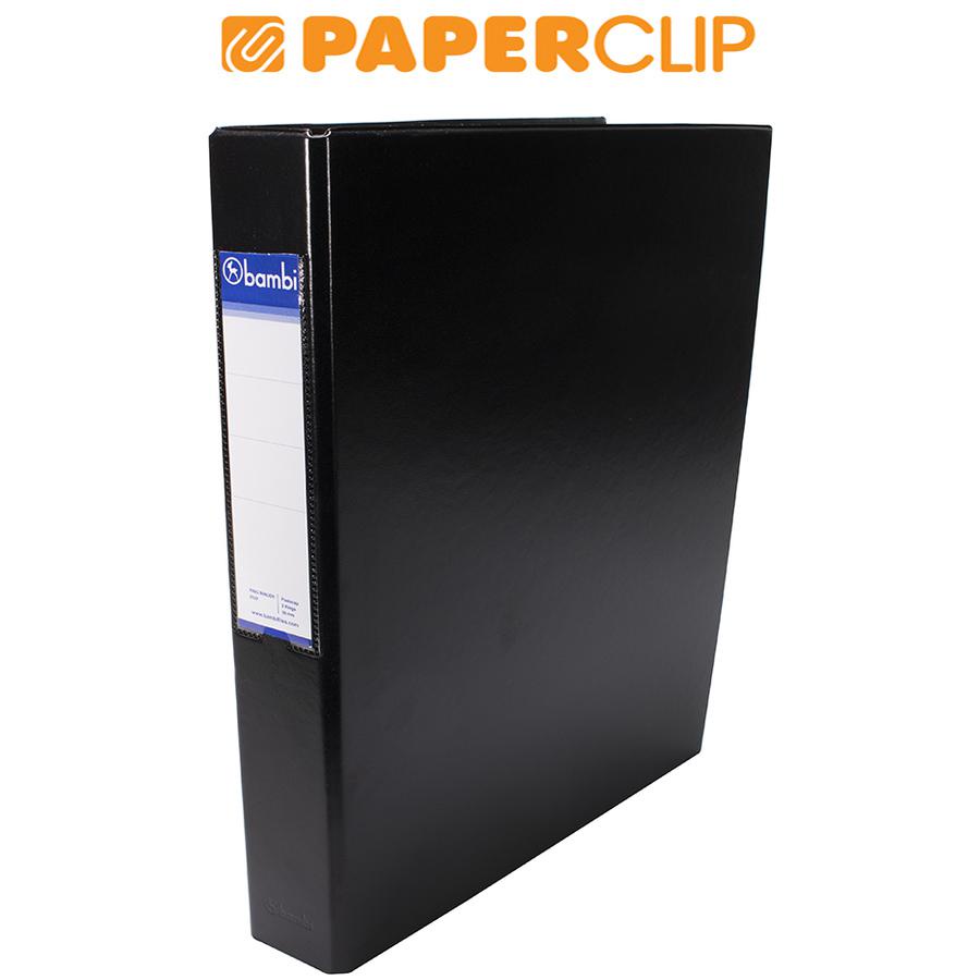 

RING BINDER BAMBI 2022 FOLIO 2R 10 BLACK