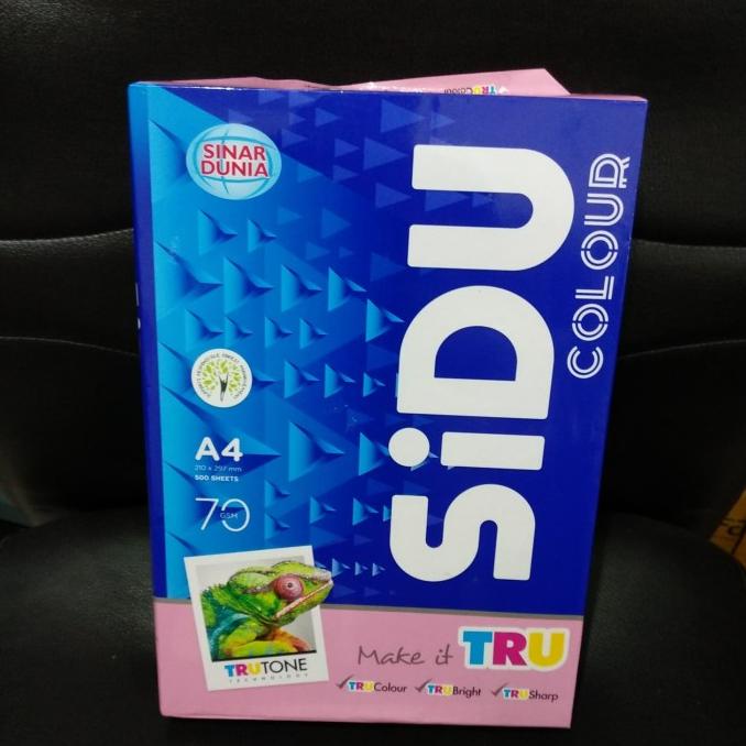 

KERTAS A4 70 gr SIDU WARNA MERAH MUDA