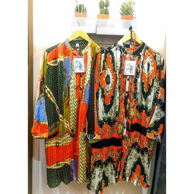 TUNIK PLISKET IMPORT BANGKOK