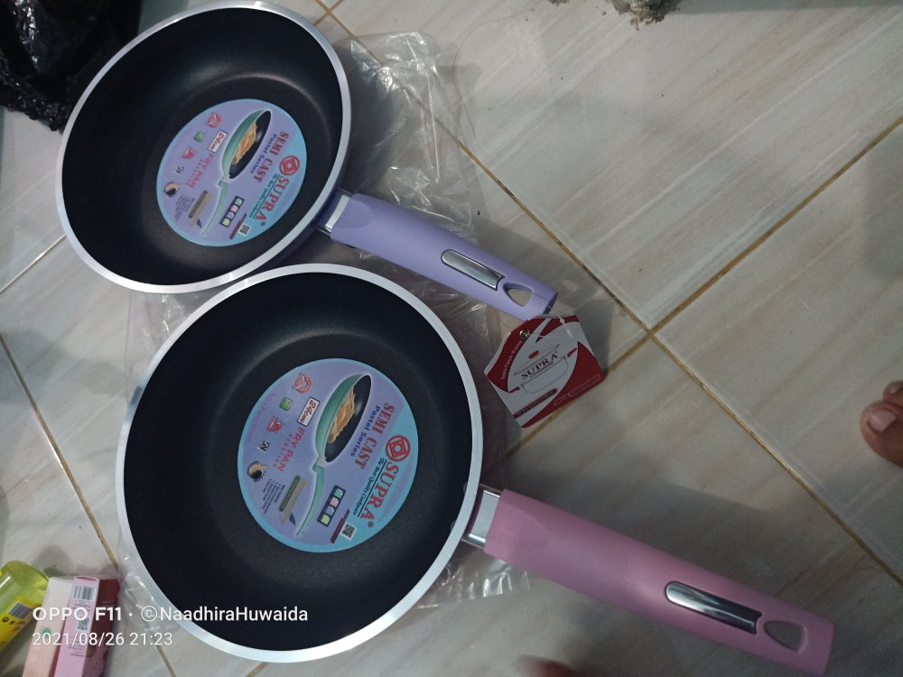 Fry Pan 24cm Supra New Pastel/penggorengan Supra 24cm